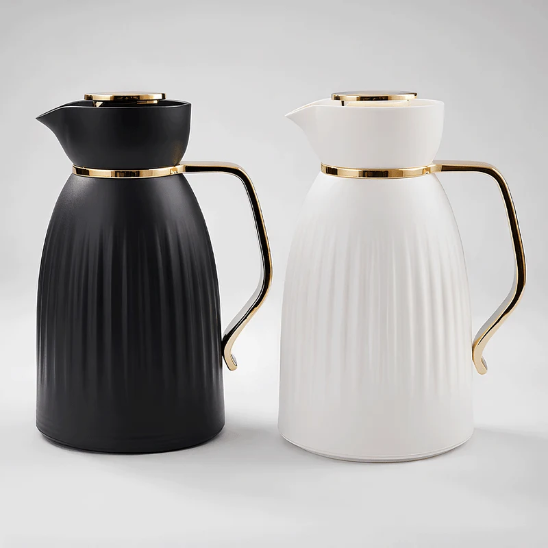 Set of 2 × 1L Vacuum Flasks