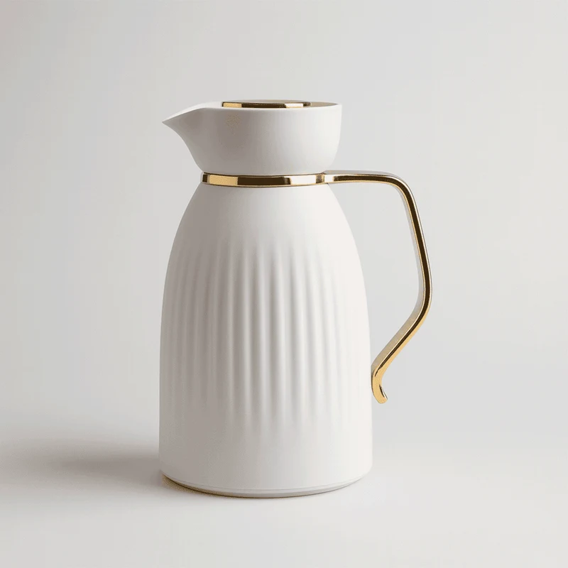 1L Vacuum Flask – Off-White